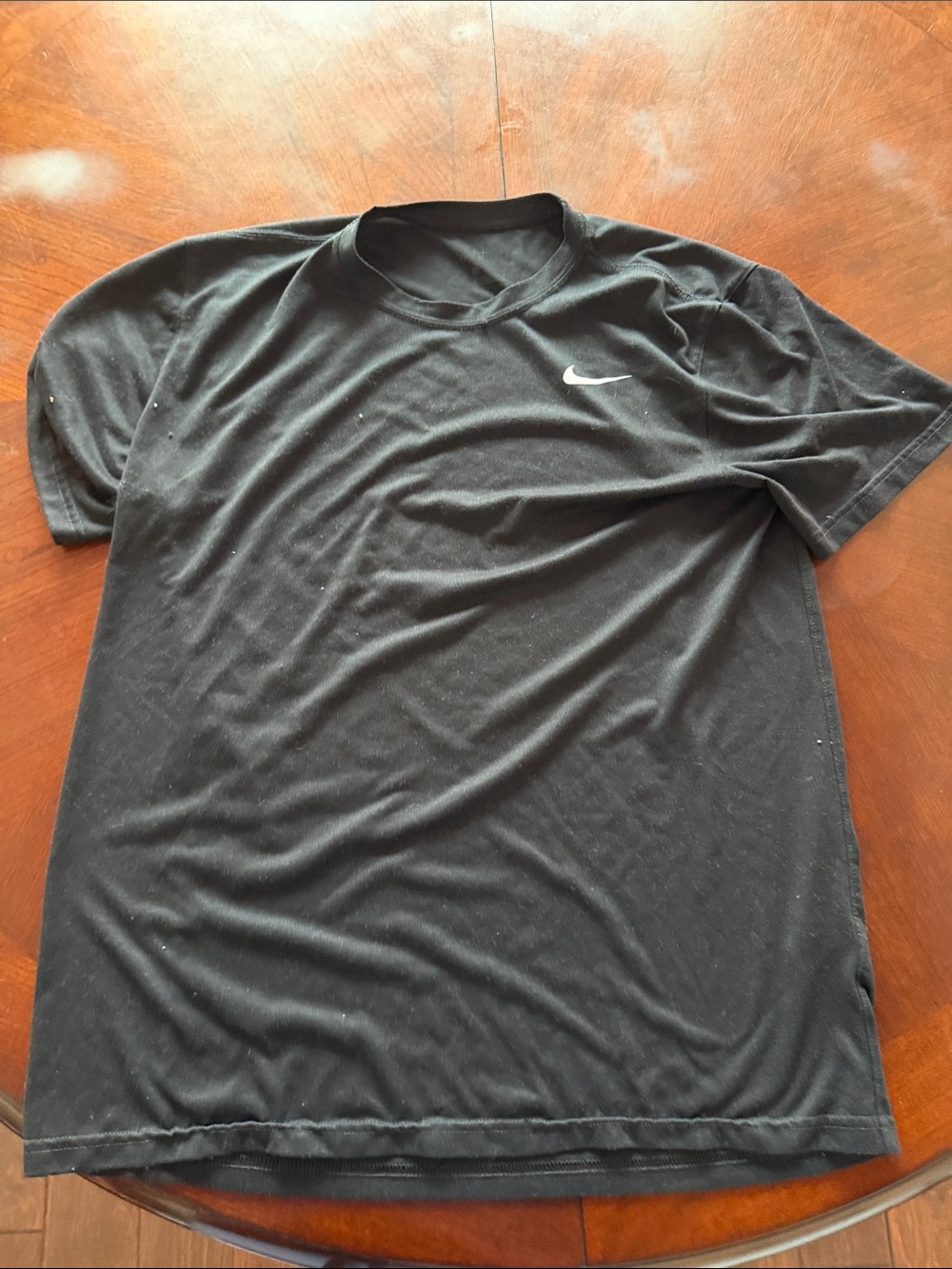 Nike Woman’s Black Dri-FIT Short Sleeve Shirt